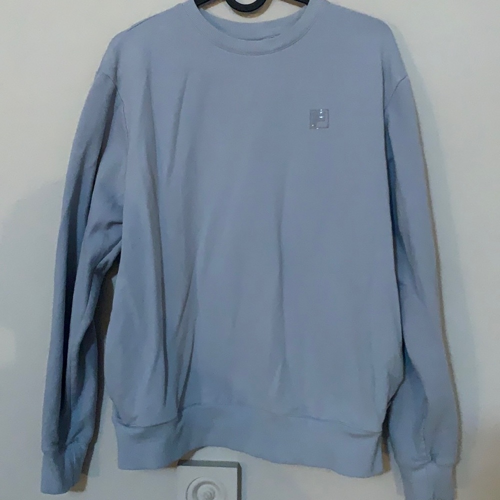 Vintage fila crewneck with front pouch pocket